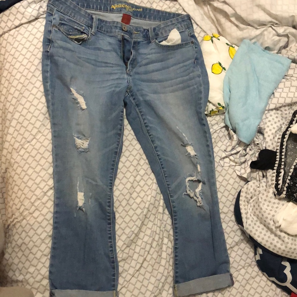 Cropped Jeans